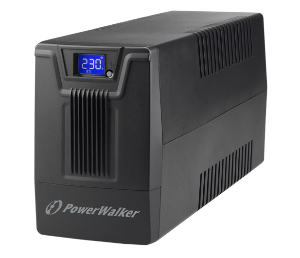 POWERWALKER UPS LINE-INTERACTIVE 600VA SCL 2XSCHUKO 230V, RJ11/ 45 IN/OUT, USB, LCD VI 600 SCL - 543830 - zdjęcie